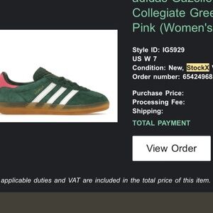 Brand new Adidas Gazelle. Got the wrong size. These are a women's 7.